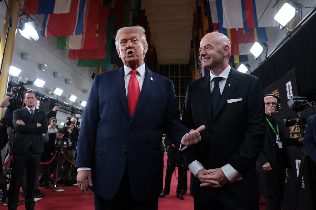 Donald Trump awarded controversial Fifa Peace Prize by Gianni Infantino at World Cup 2026 draw