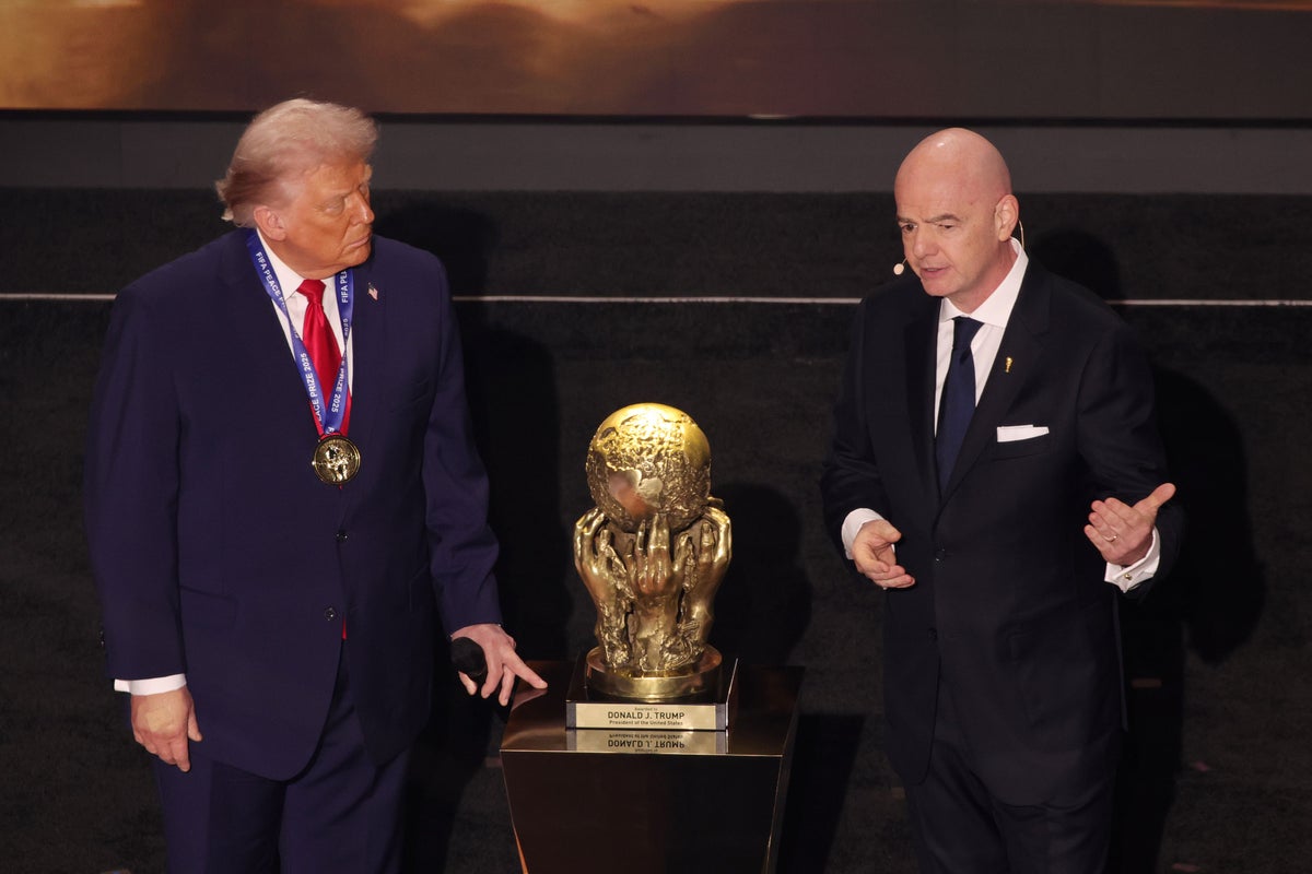 Donald Trump awarded inaugural FIFA peace price at World Cup draw