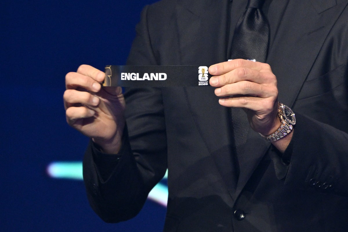 Image for England’s World Cup 2026 fixtures