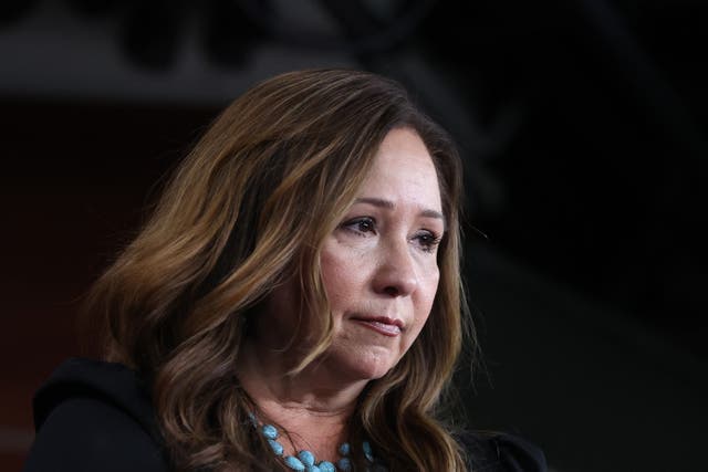 <p>Democratic Rep. Adelita Grijalva says ICE agents pepper sprayed her and others during a raid at a taco restaurant in Tucson December 5</p>