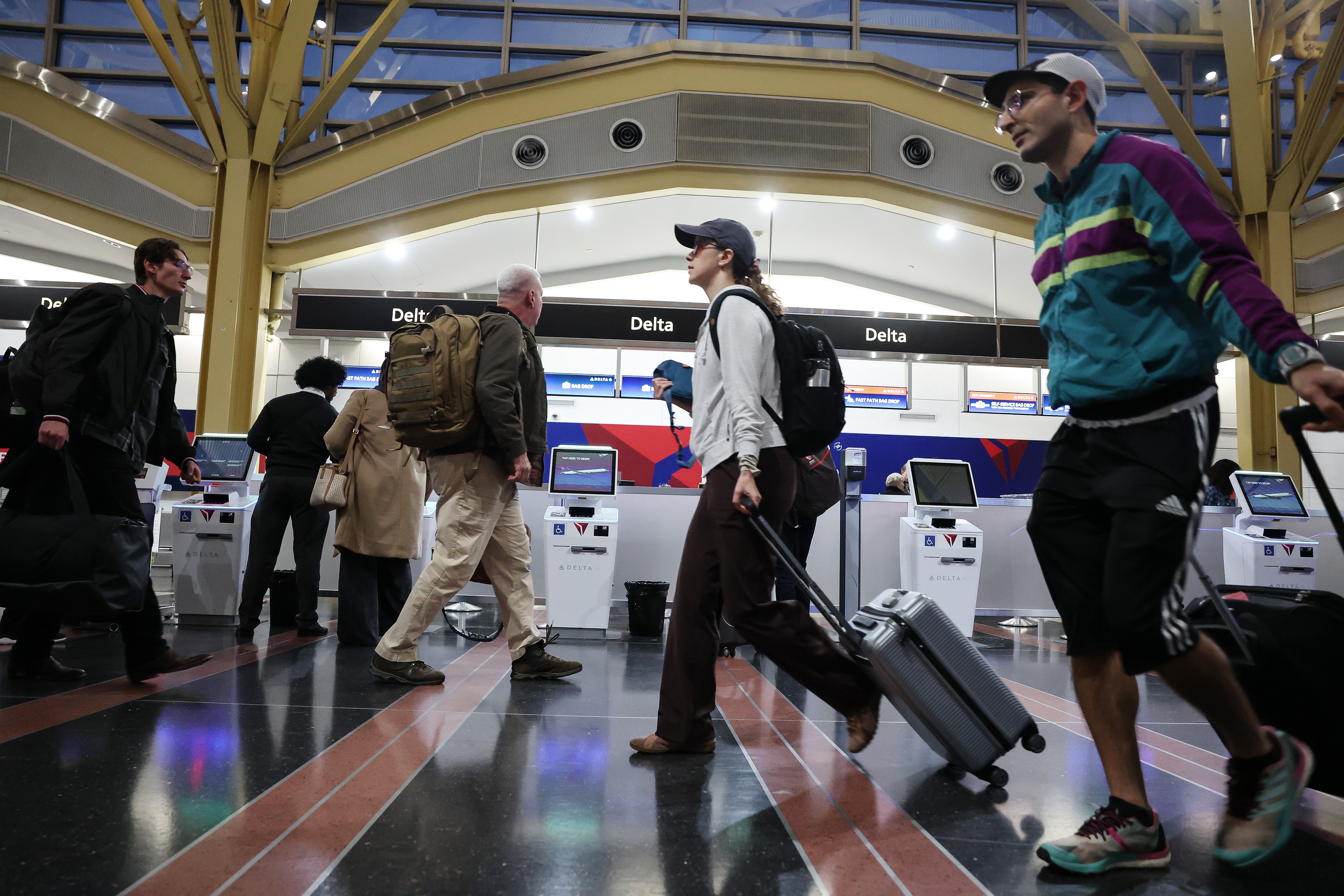 Passengers are wearing pajamas to the airport more often in protest against Transportation Secretary Sean Duffy’s etiquette push