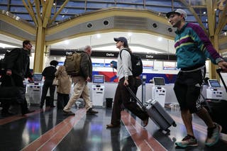 Passengers are wearing pajamas to the airport in pushback against Sean