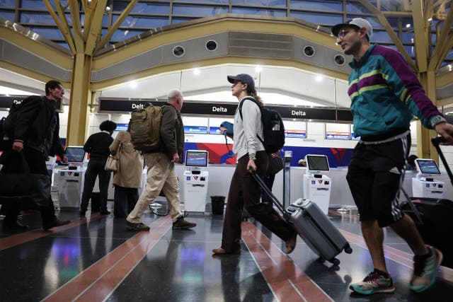 <p>Passengers are wearing pajamas to the airport more often in protest against Transportation Secretary Sean Duffy’s etiquette push</p>