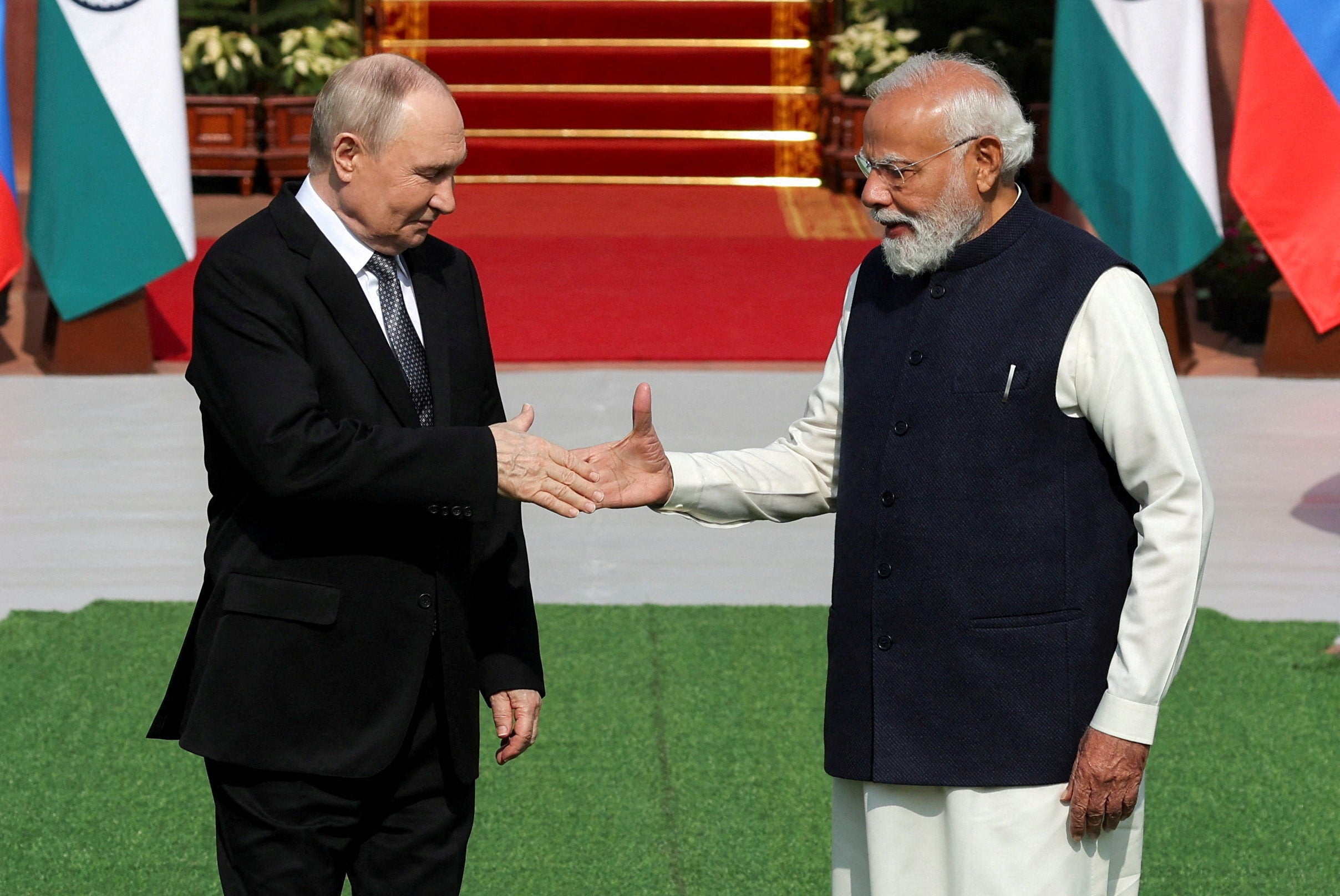Modi said India is “not neutral” on the war in Ukraine
