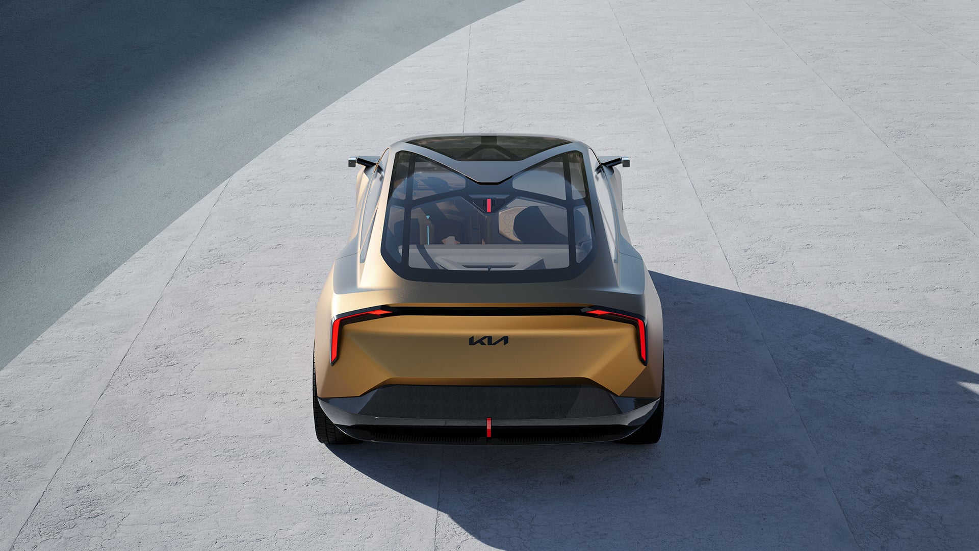 The low-slung concept is Kia's vision of performance driving in the future