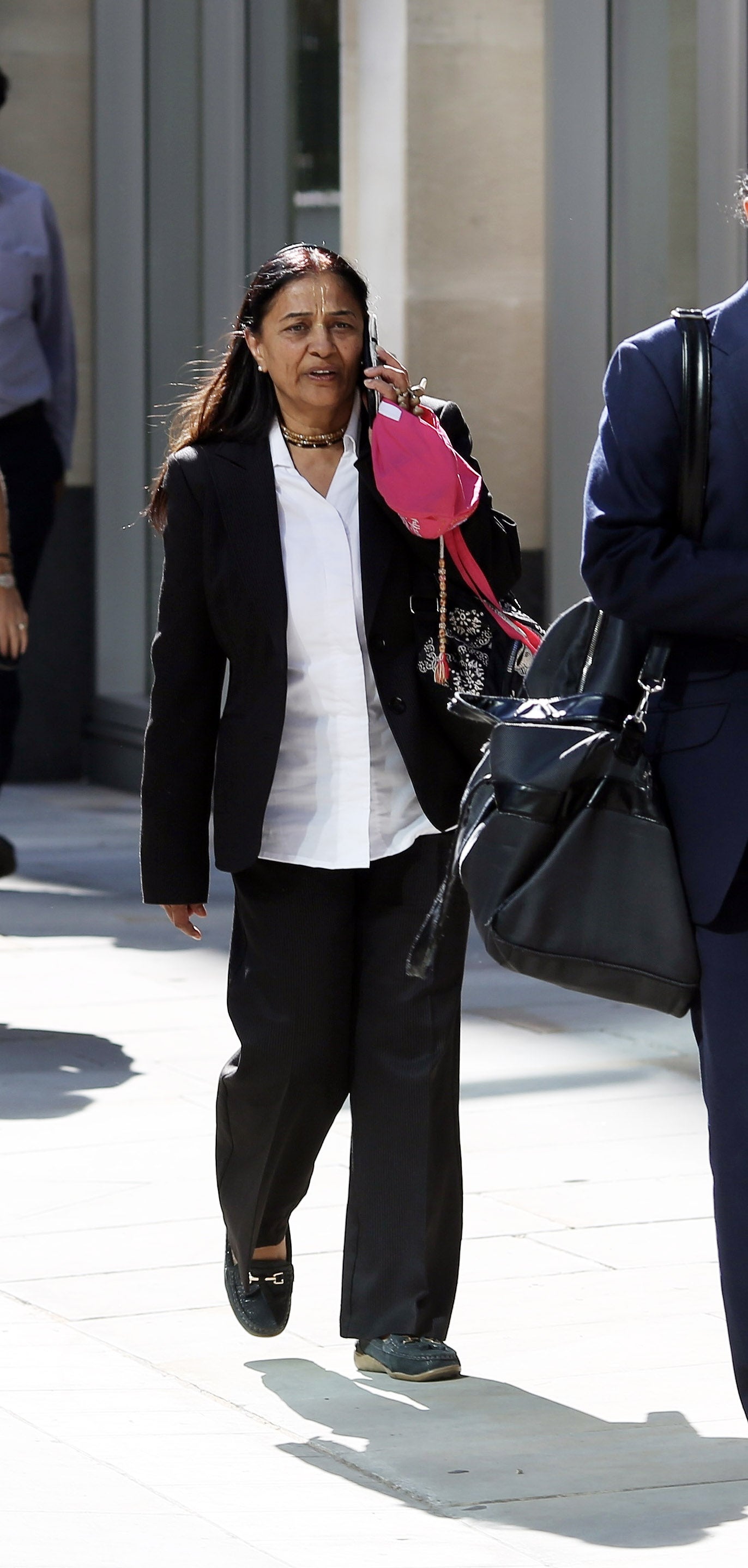 Anju Patel outside court