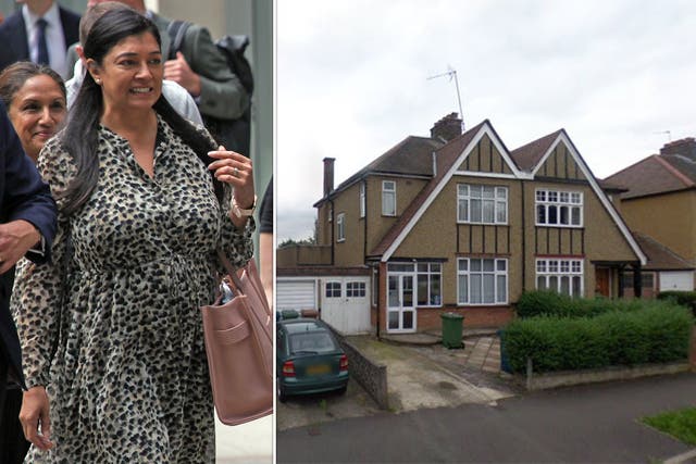 <p>Bhavenetta Stewart-Brown and her father's home</p>