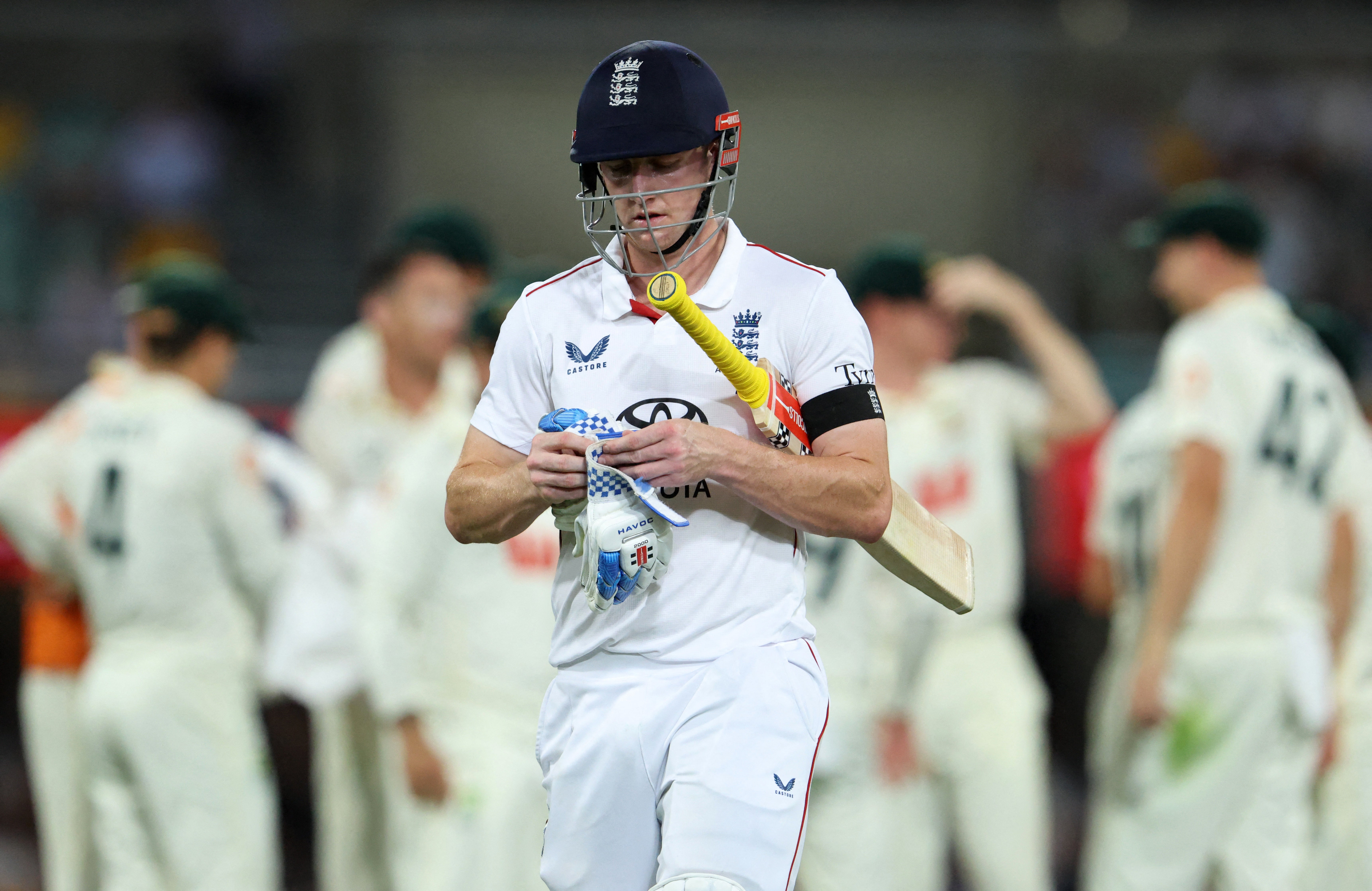 Harry Brook continued the collapse