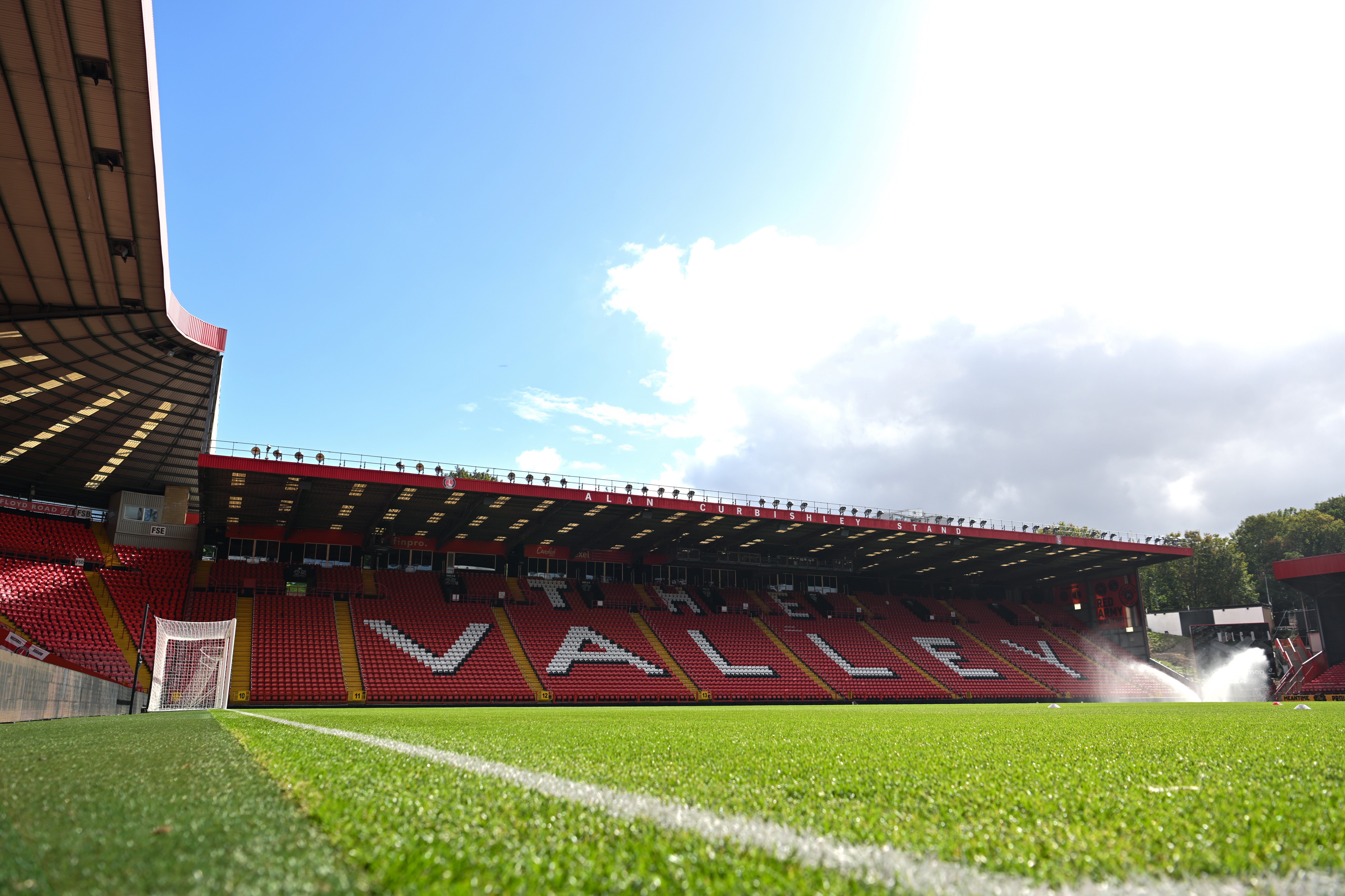 The game at the Valley was abandoned after just 12 minutes