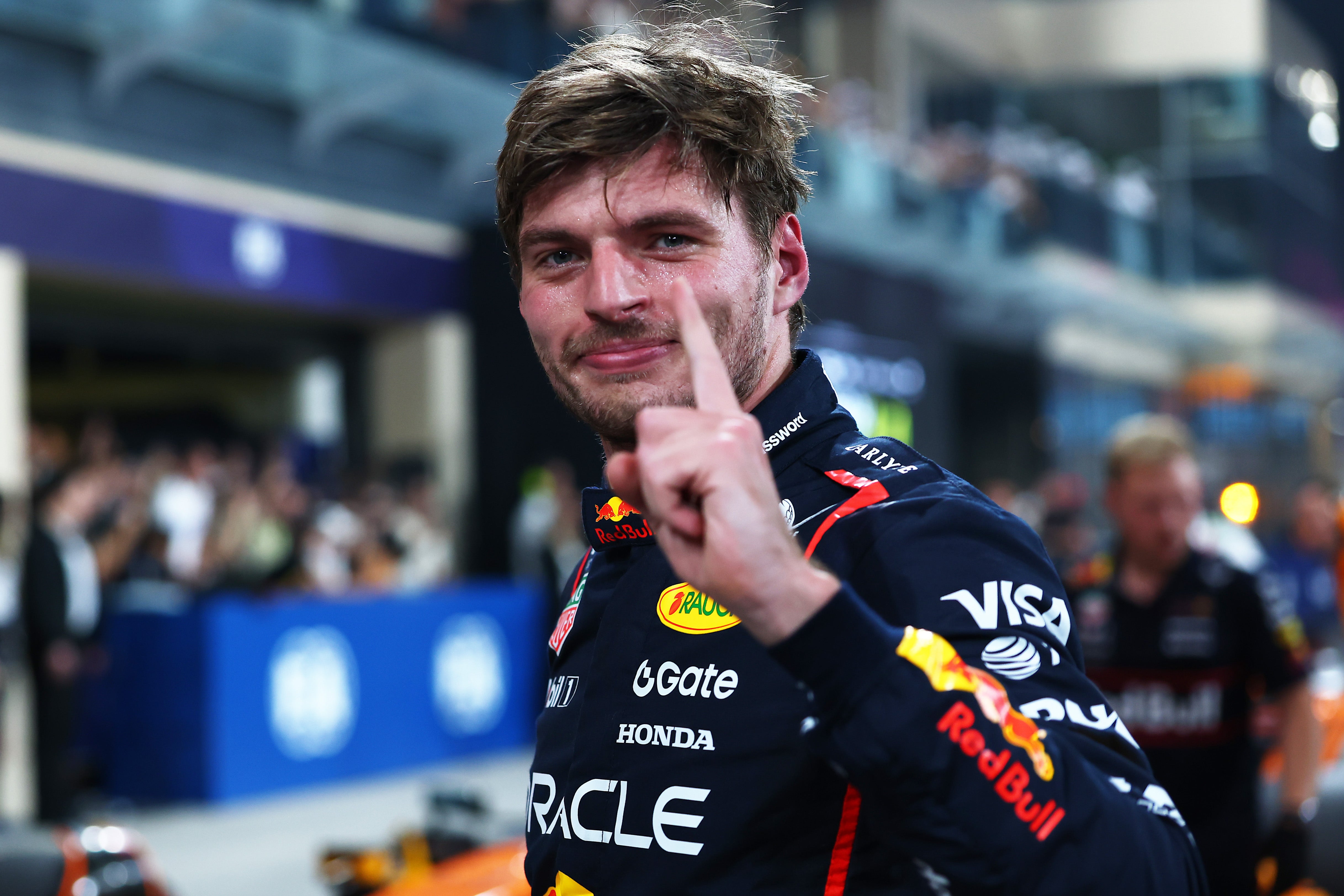 Max Verstappen took pole position for the F1 season finale in Abu Dhabi