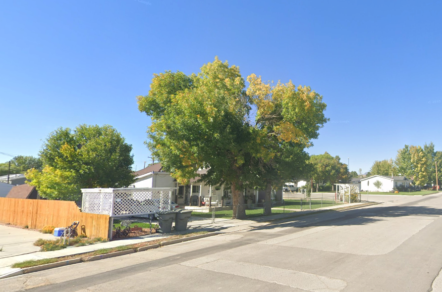 <p>A man is accused of stabbing a resident of Wellington, Utah (pictured), after the man allegedly made a comment about his minor daughter</p>