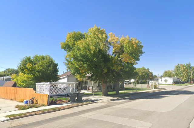 <p>A man is accused of stabbing a resident of Wellington, Utah (pictured), after the man allegedly made a comment about his minor daughter</p>
