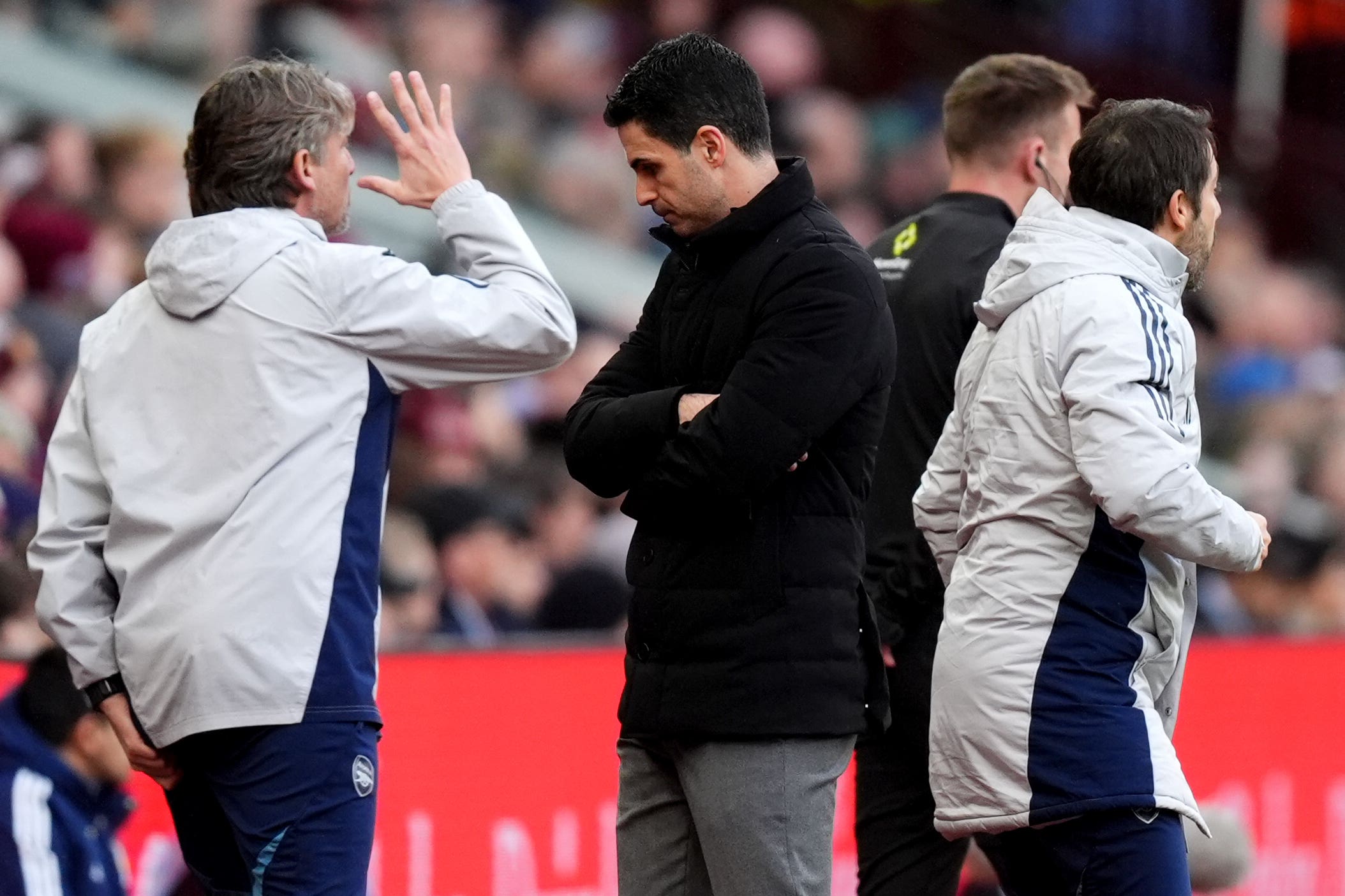 Mikel Arteta backed Arsenal to bounce back (Mike Egerton/PA)