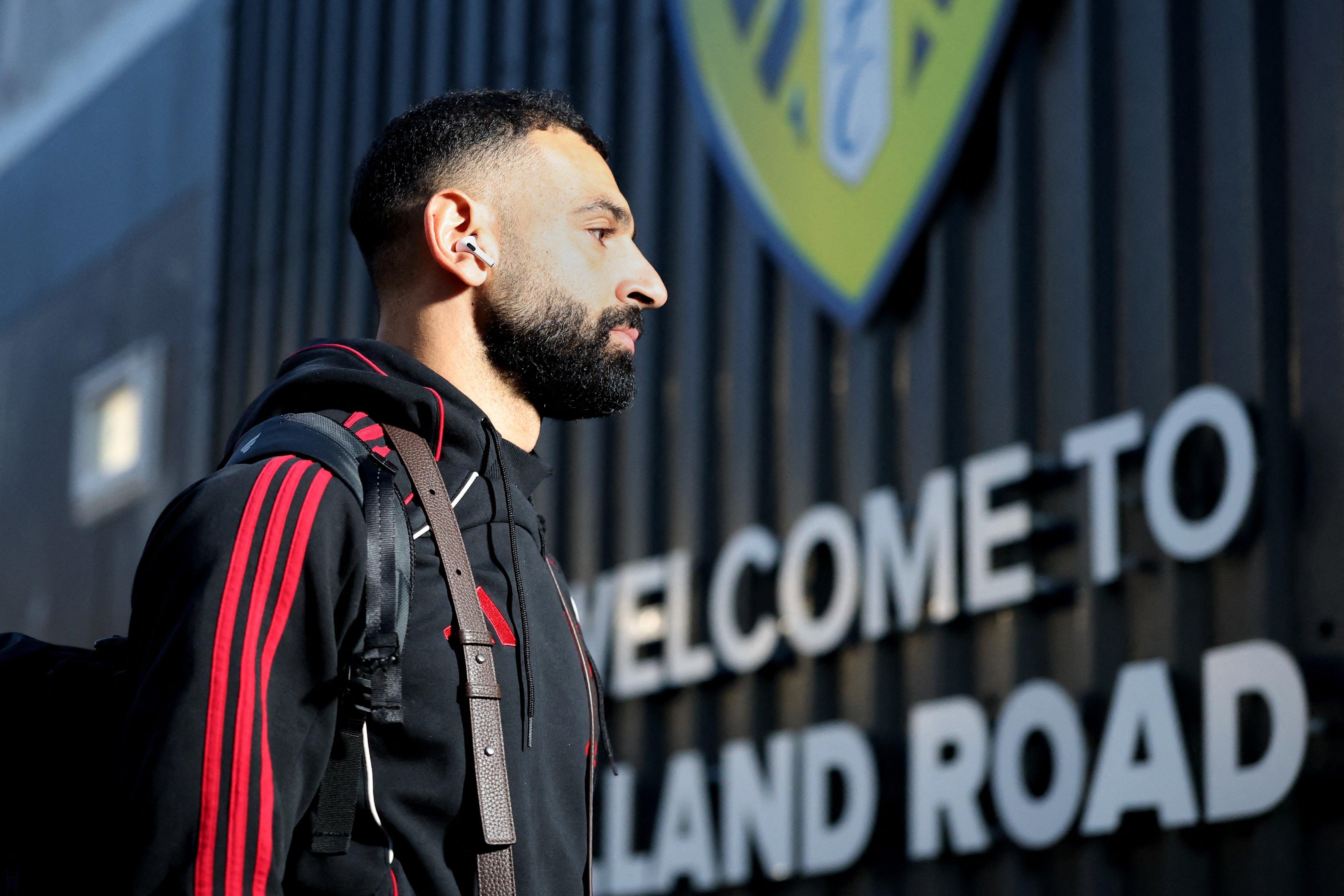 Mohamed Salah chegou a Elland Road