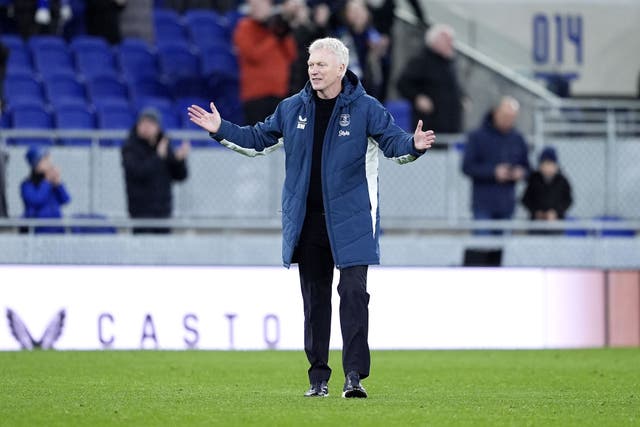 Everton manager David Moyes saw his side beat Nottingham Forest (Peter Byrne/PA)