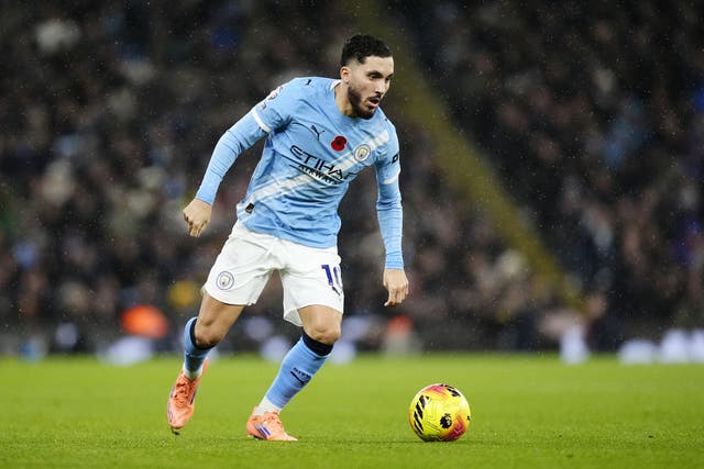 Rayan Cherki shone against Sunderland (Nick Potts/PA)