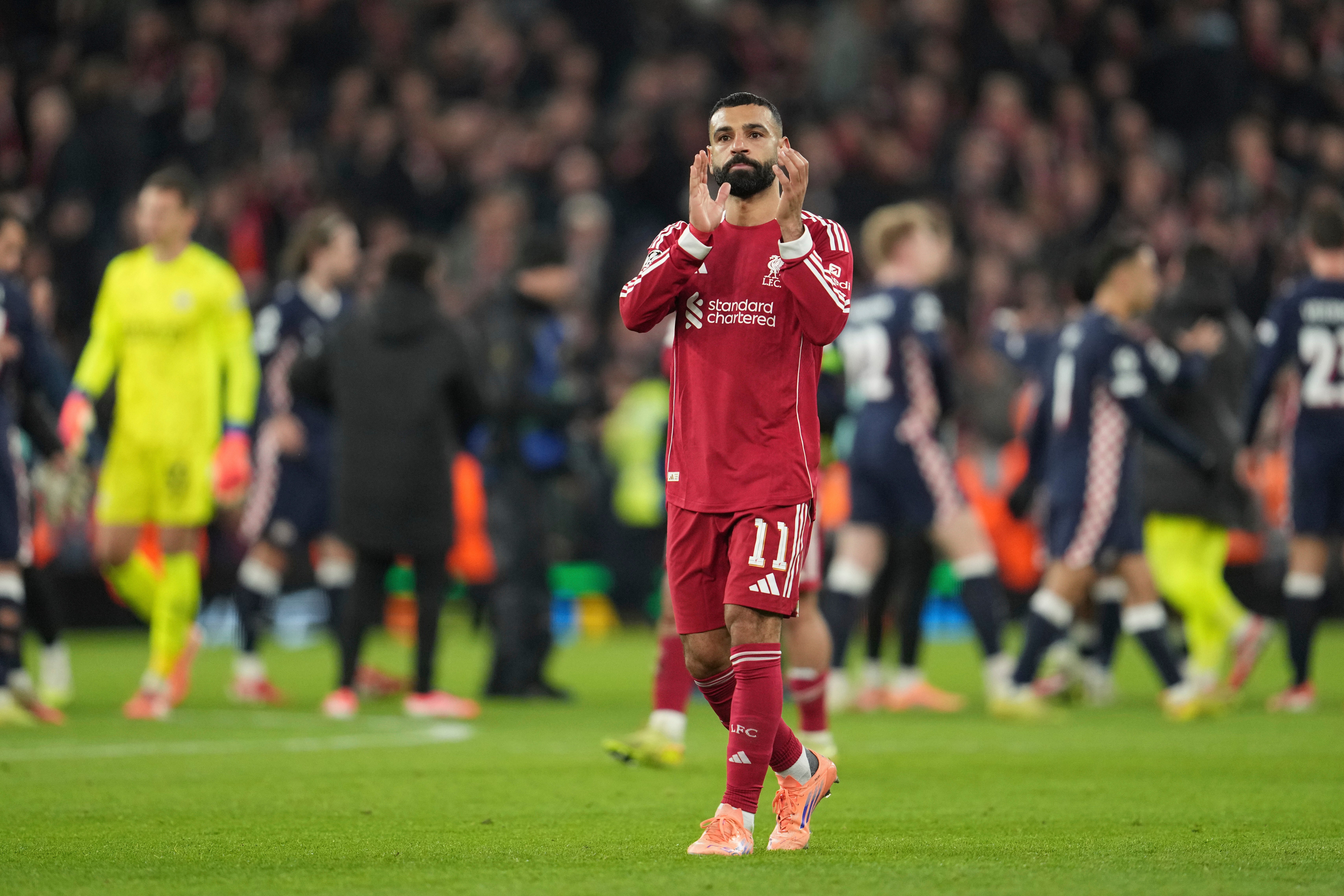 Salah se despedirá dos torcedores do Liverpool após o confronto do próximo fim de semana com o Brighton