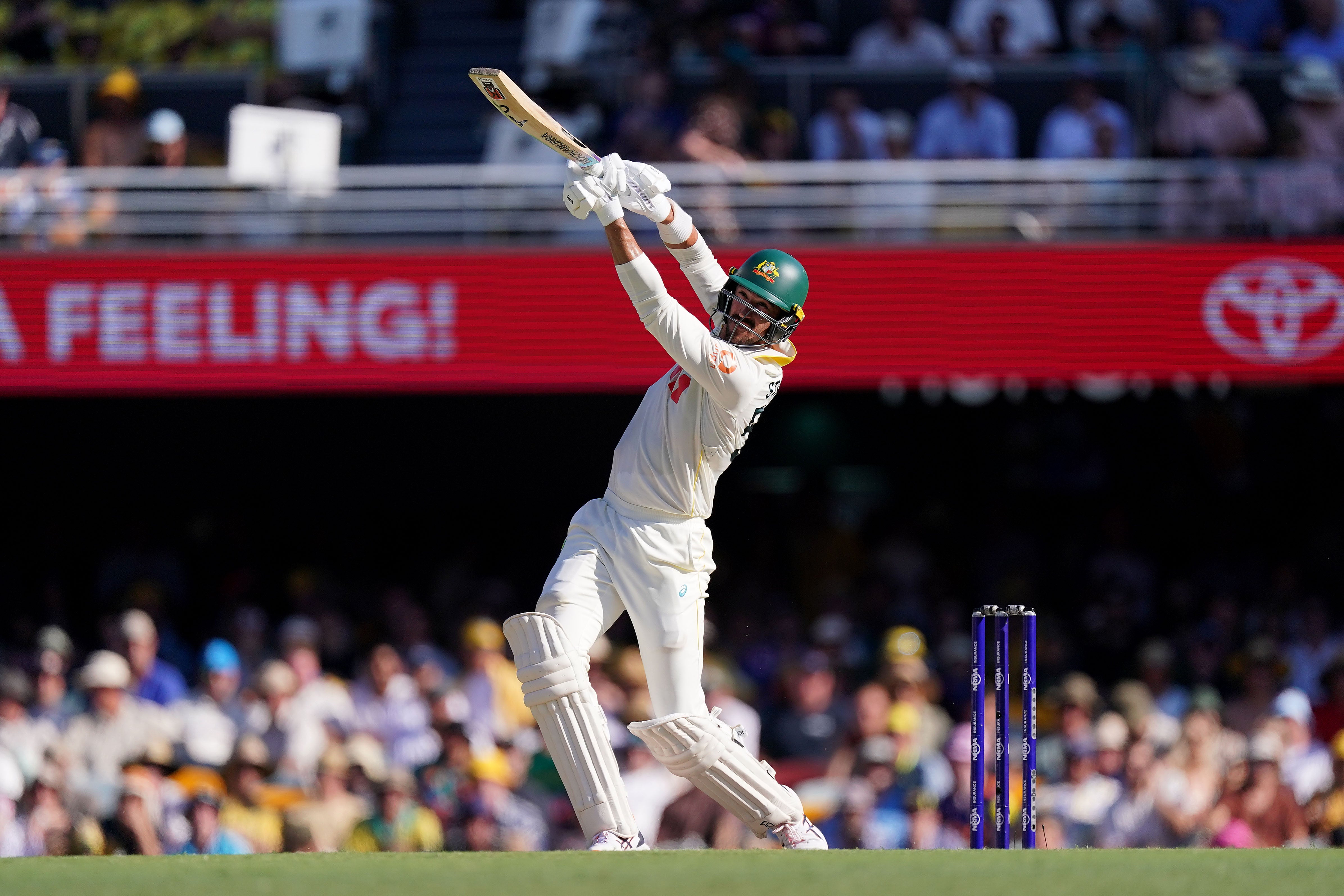 Mitchell Starc played patiently for an excellent 77