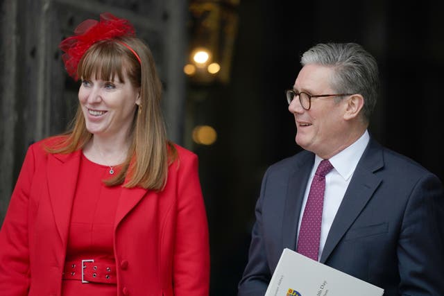 <p>Prime Minister Sir Keir Starmer (right) has backed Angela Rayner to return to Cabinet (Ben Whitley/PA)</p>