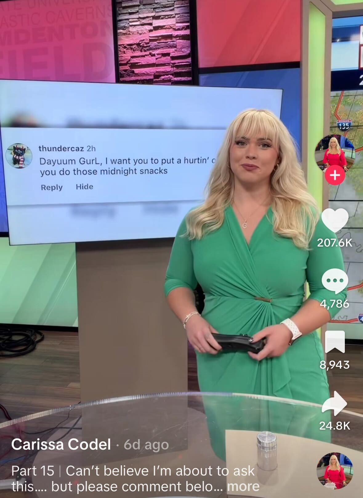 Codel has gained over 123,000 TikTok followers after starting the series in August