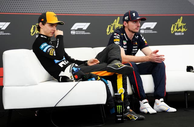 <p>Oscar Piastri and Max Verstappen both came up short in the F1 title race</p>