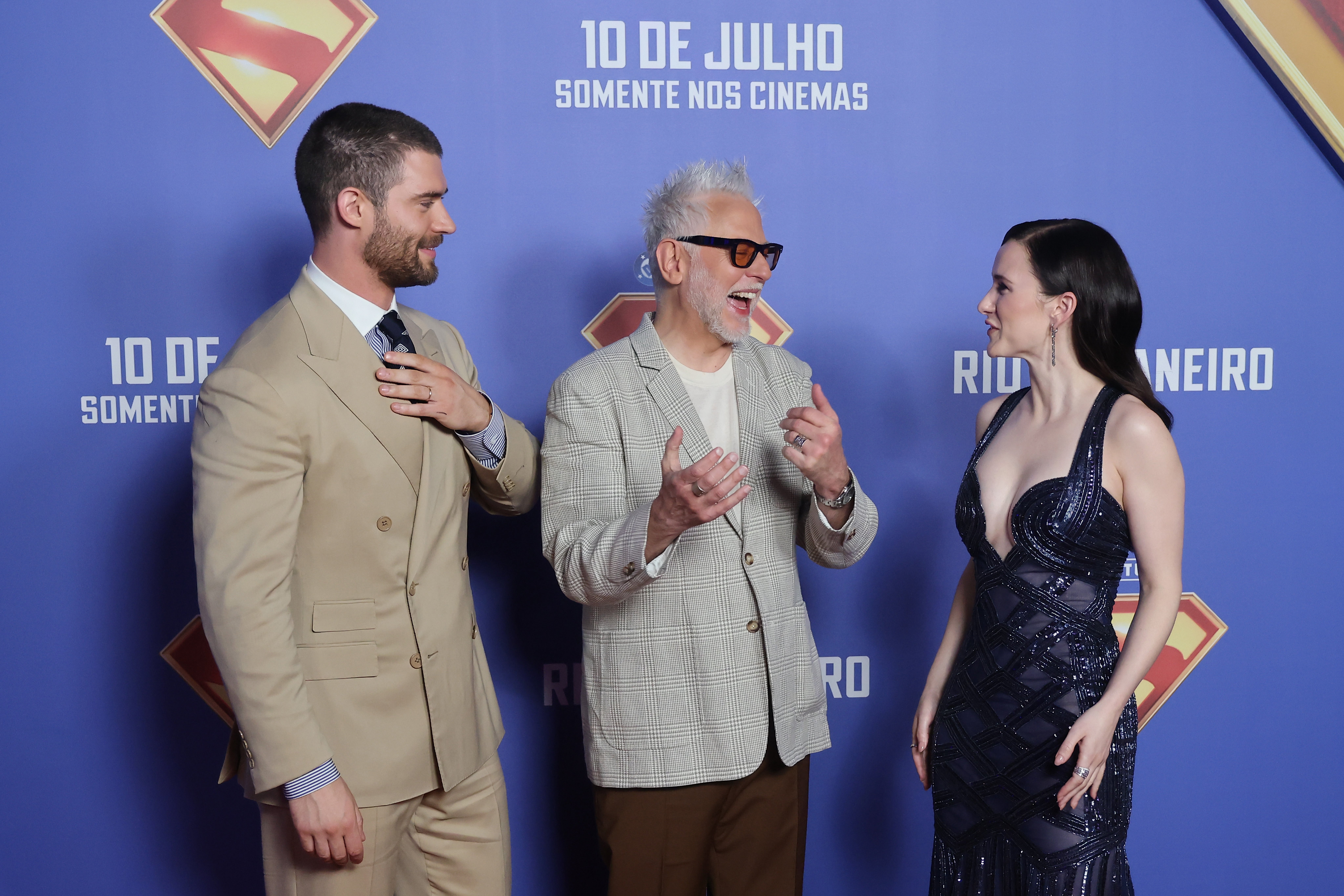 James Gunn cast David Corenswet as Superman and Rachel Brosnahan as Lois Lane