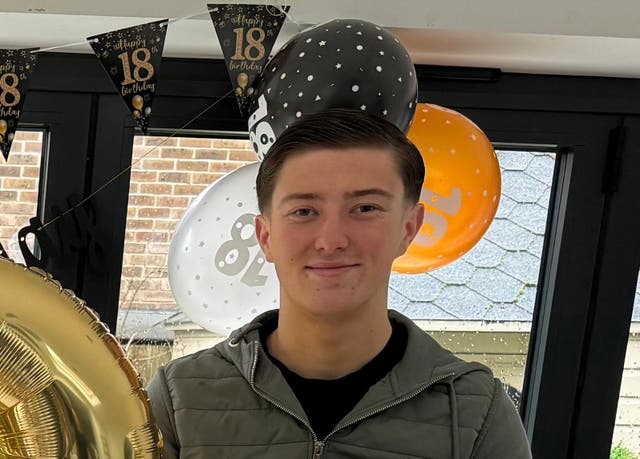 <p>Henry Nowak, 18, was pronounced dead at the scene of the stabbing</p>