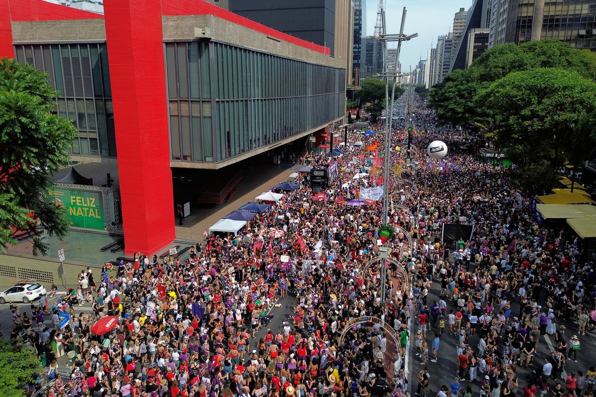 Women protest gender-based violence across Brazil following shocking cases – UK Times
