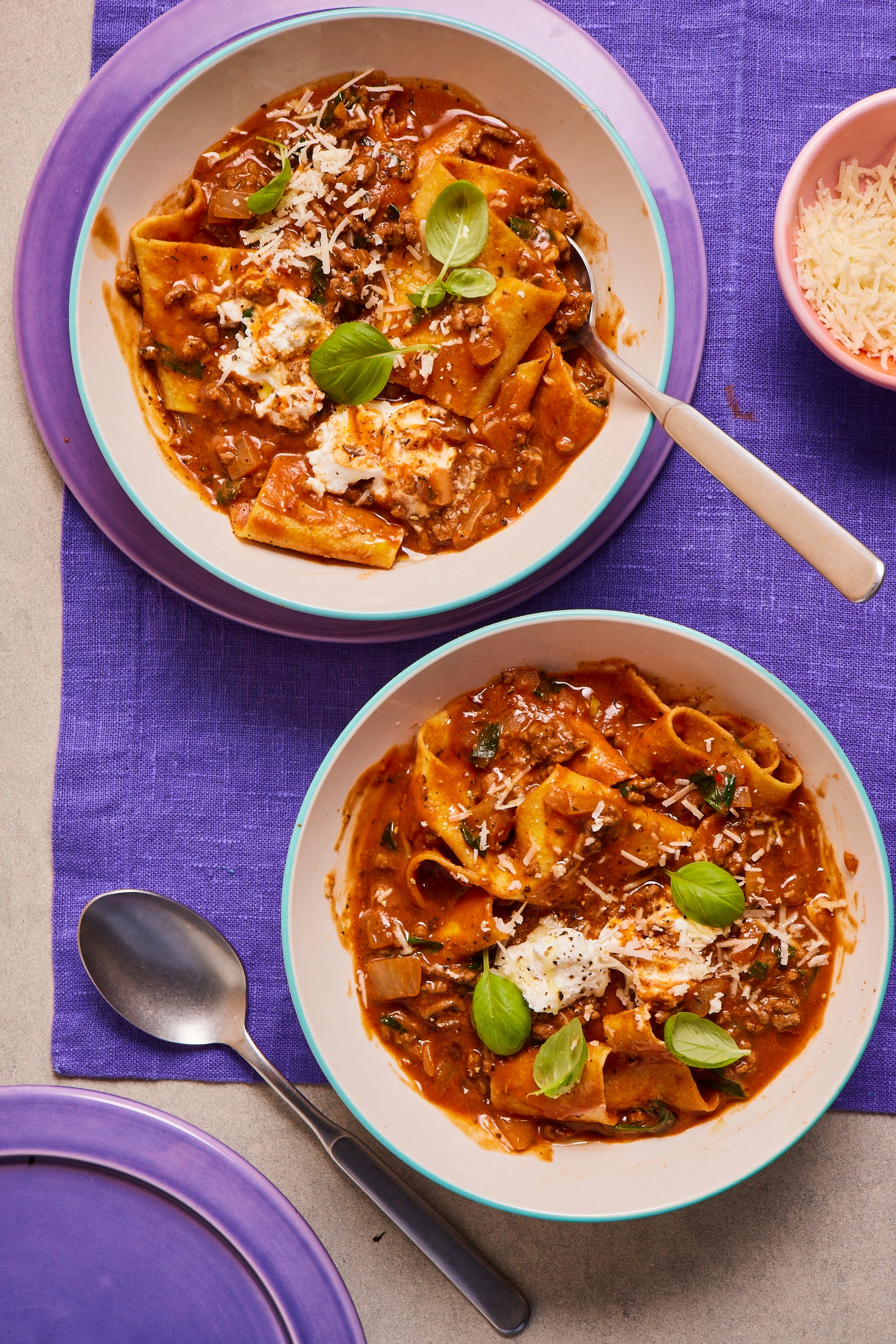 All the cosy, tomatoey depth of a slow Sunday lasagne, minus the effort and the washing up