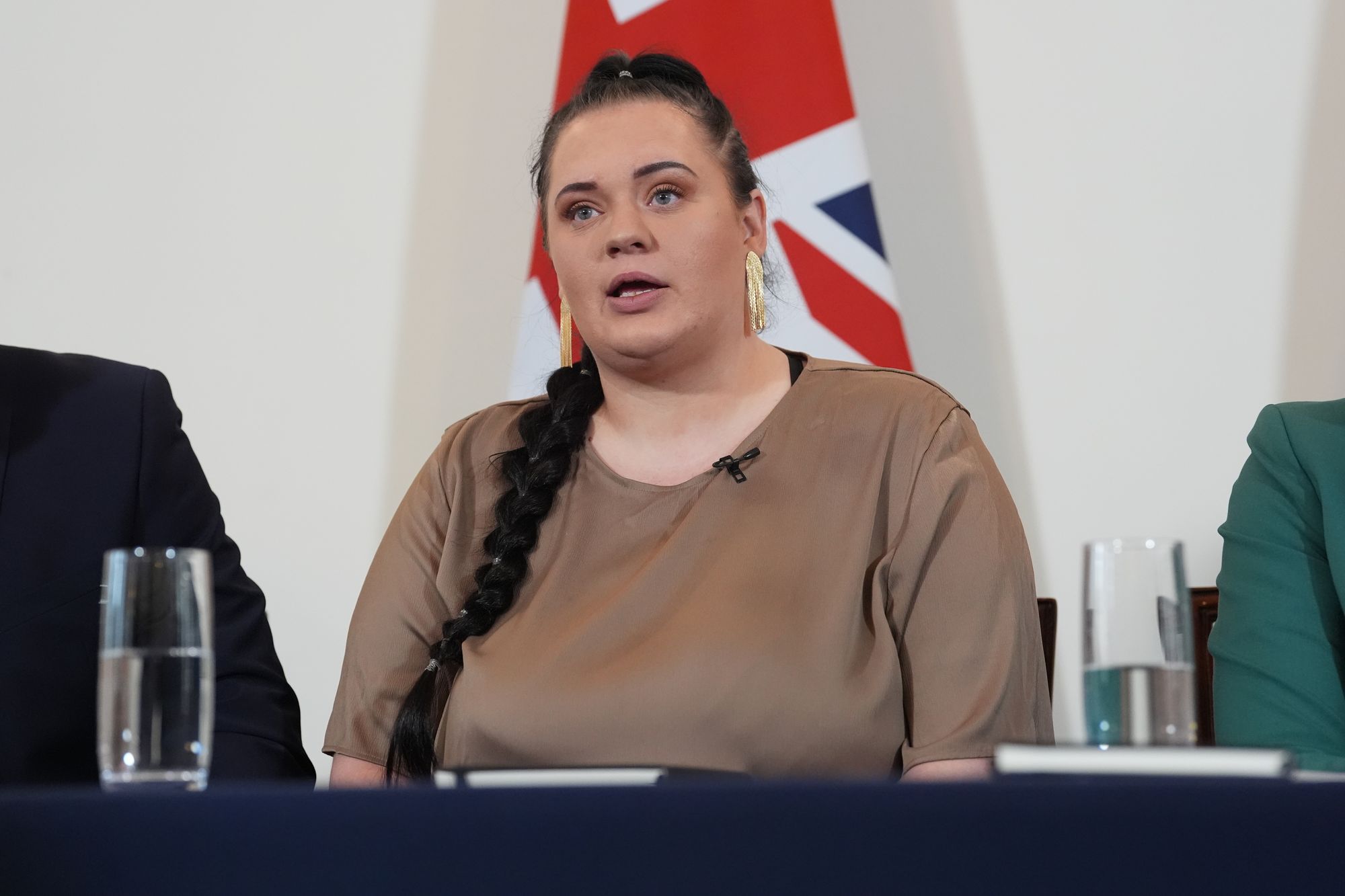 She was asked by Conservative MP Robbie Moore about claims grooming gang survivor Fiona Goddard had been told her perpetrator was set to be released early.
