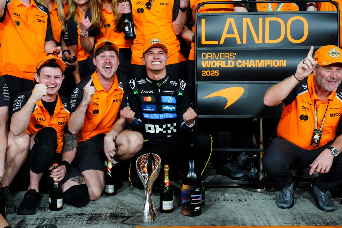 Lando Norris claims he was often unmatchable on drive to Formula One title glory