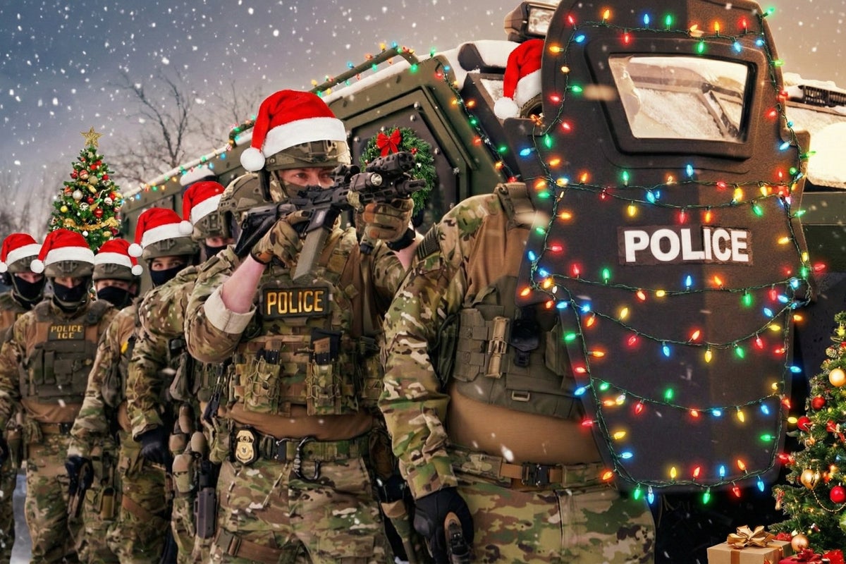 Homeland Security launches Christmas-themed deportation campaign: ‘You’re going ho ho home’ Homeland Security launches Christmas-themed deportation campaign: ‘You’re going ho ho home’