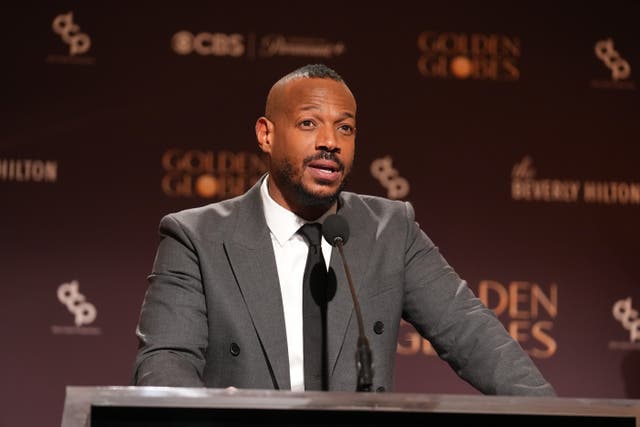 <p>Marlon Wayans speaks during the nominations announcement for the 83rd Golden Globes</p>