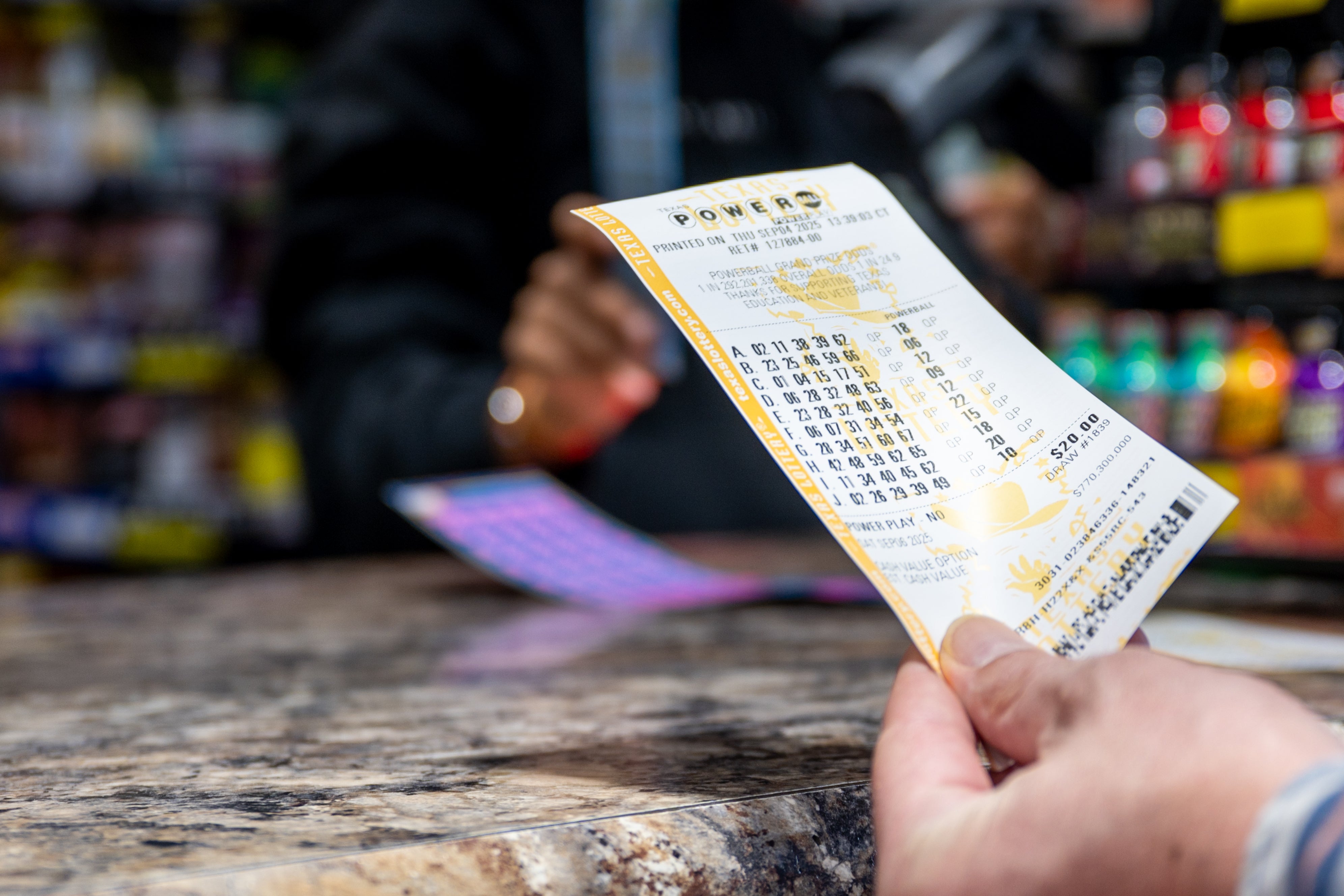 Some states have further taxes on lottery winning, which could see the number drop even lower
