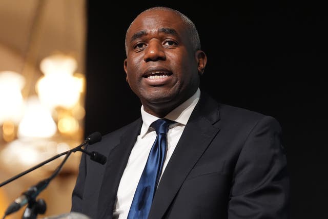 <p>Deputy Prime Minister David Lammy (Lucy North/PA)</p>