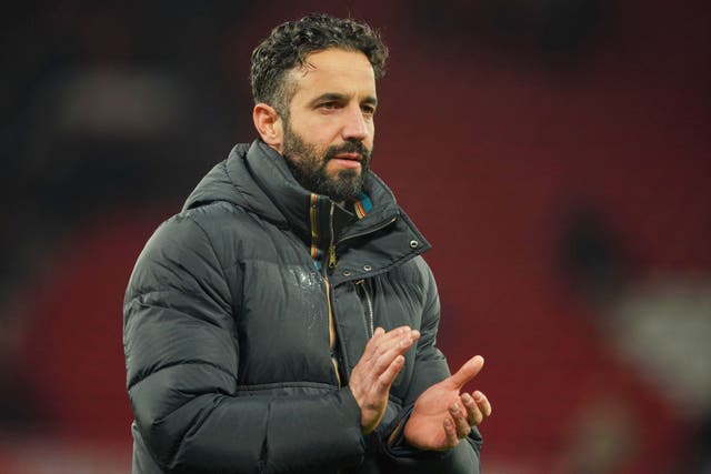 <p>Ruben Amorim is unsure whether he will have Mbeumo, Amad and Mazraoui available to face Bournemouth</p>