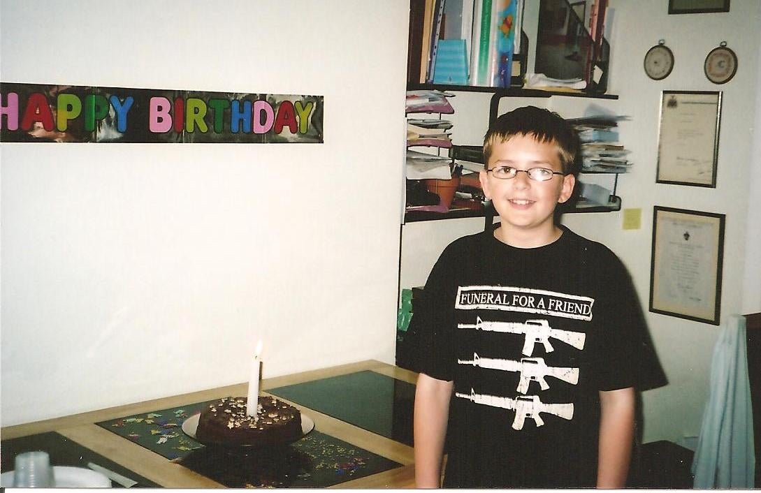 Mr Gosden described his son, who would now be 32, as a deep thinker, 'incredibly intelligent', self-sufficient and self-confident, with a great sense of humor and, like the rest of his family, a keen interest in rock and metal music.