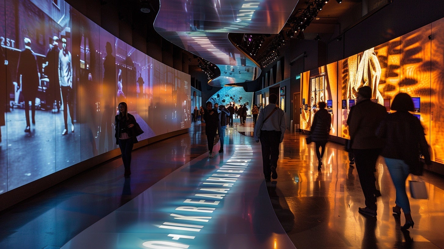 Graphic rendering of Elstree Immersive Experience, which will be accessible to all ages and abilities