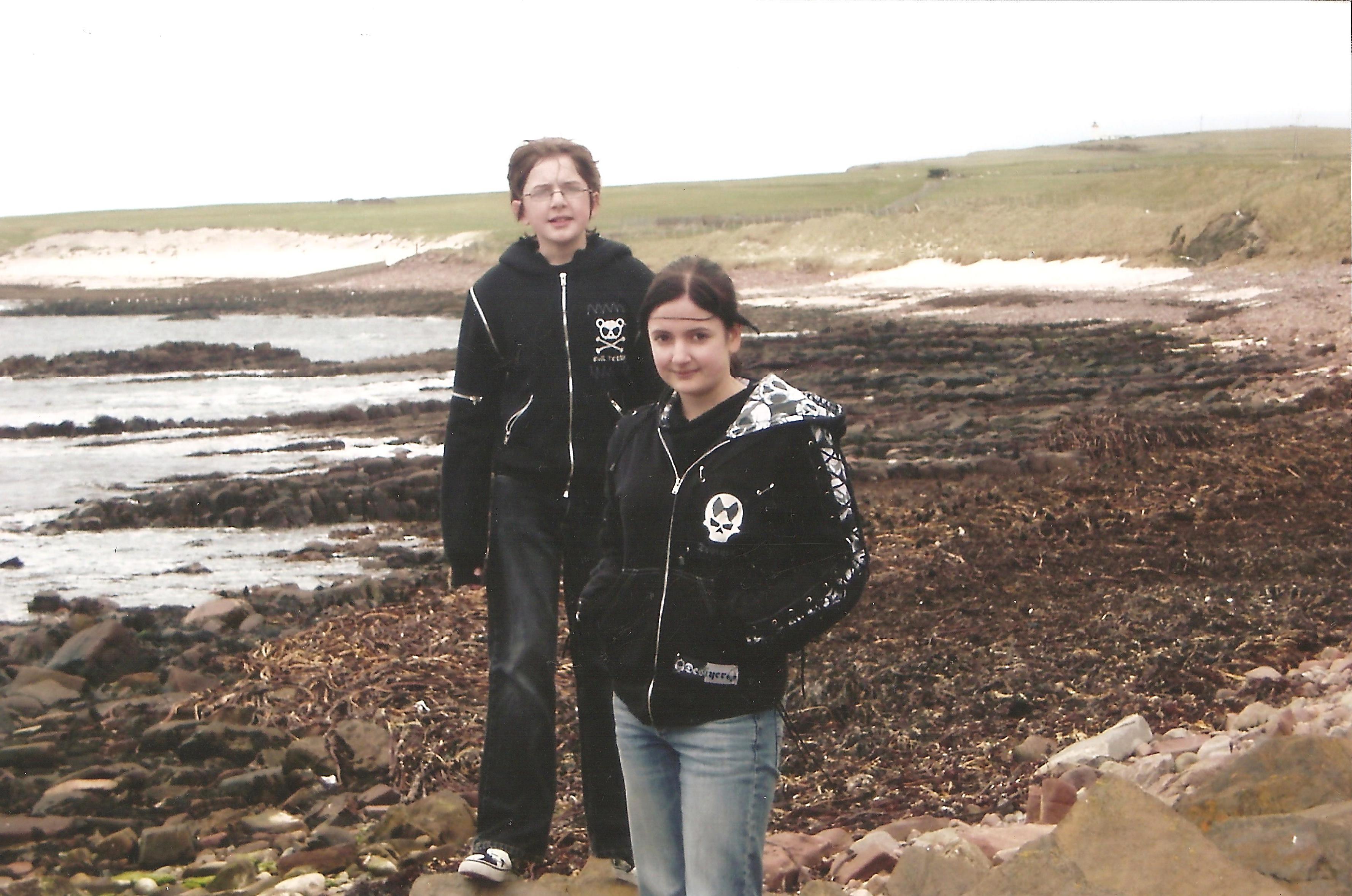 Mr Godsen said Andrew's best friend was his older sister Charlotte