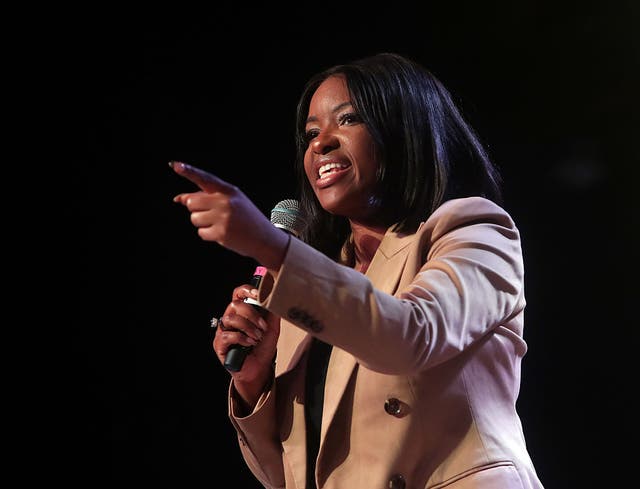 <p>Jasmine Crockett announced on Monday that she would run for U.S. Senate in Texas, setting up a race against James Talarico</p>