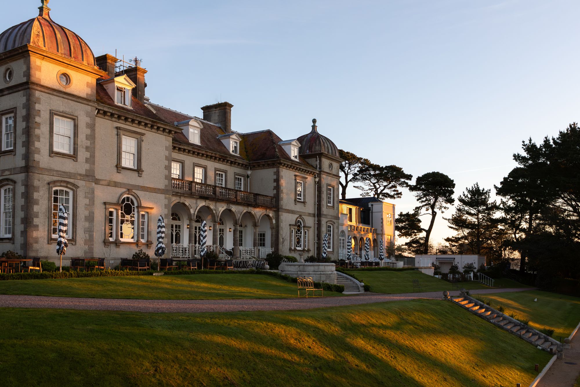 Fowey Hall offers excellent facilities for children