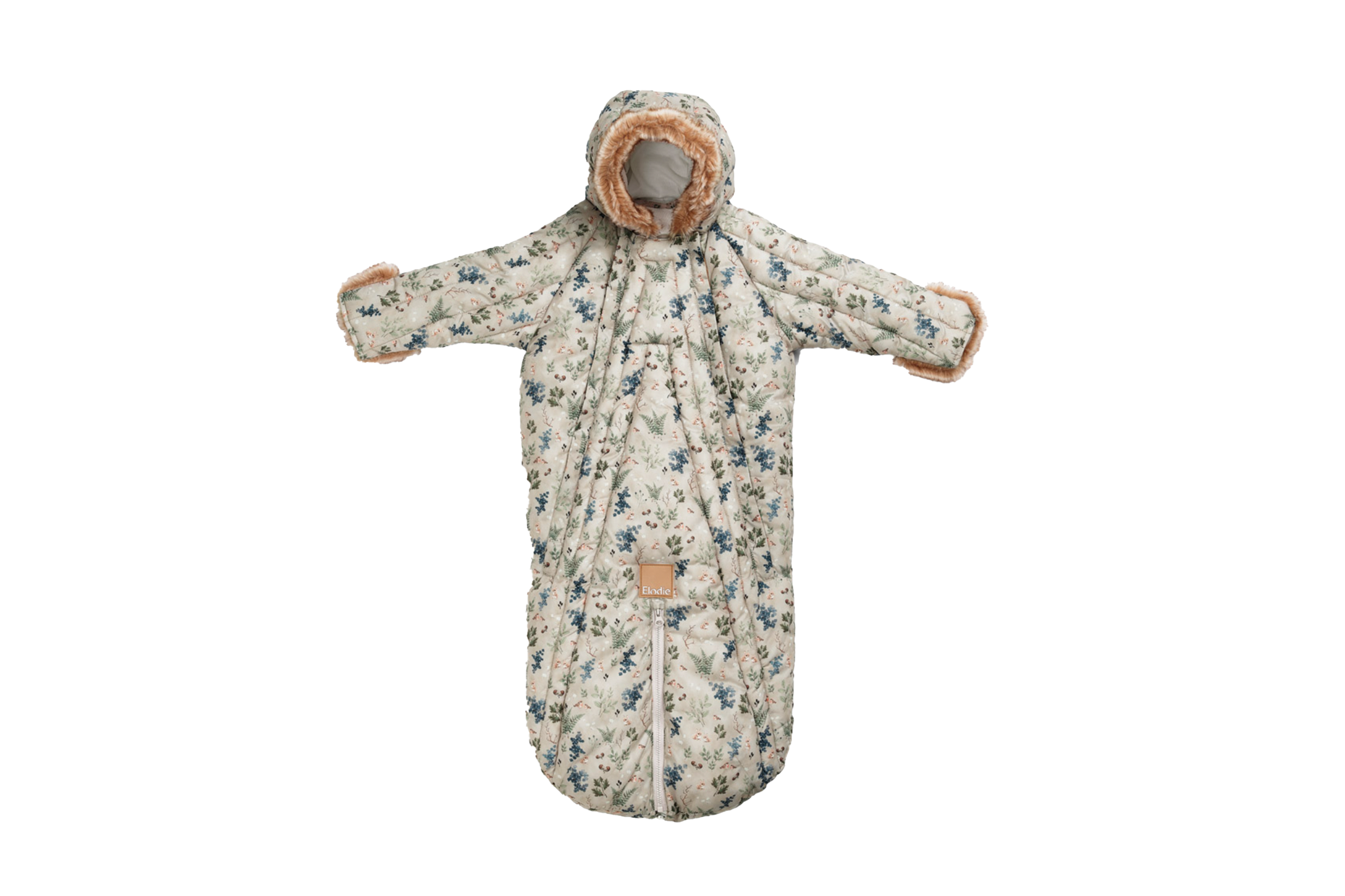 Wind Resistant Insulated Pram Bunting Infant Snowsuit