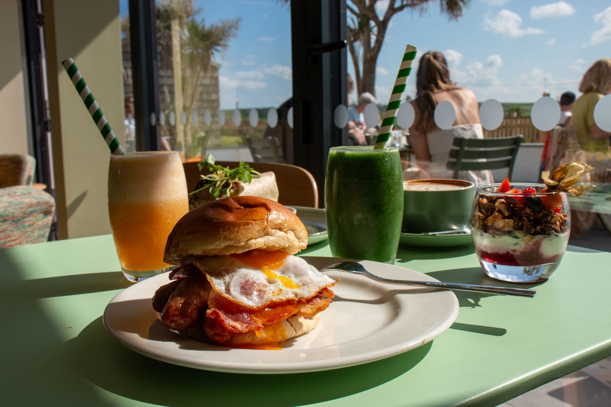 Food at the SeaSpace cafe was excellent – and very Instagrammable