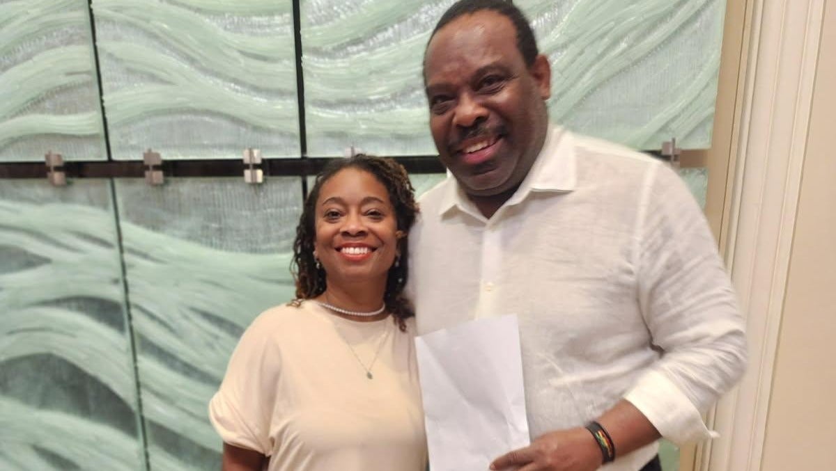 April Watkins, his fiancée, and Wade, who has been detained since September. Wade's family has launched a GoFundMe page to pay for his legal fees in his immigration case