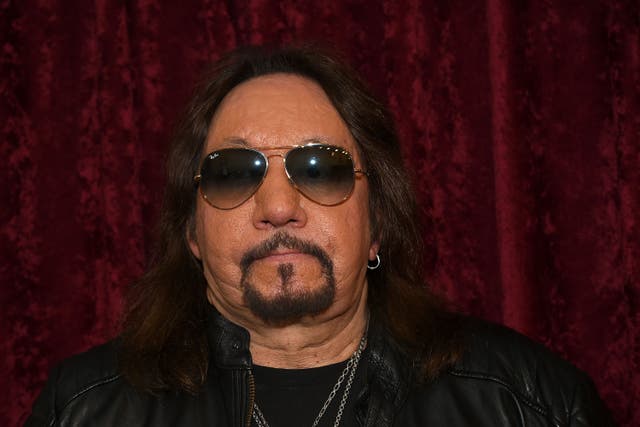 <p>Ace Frehley in Los Angeles in 2014</p>