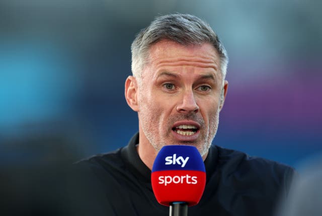 <p>Jamie Carragher hit out at Mo Salah’s behaviour after he criticised Liverpool</p>
