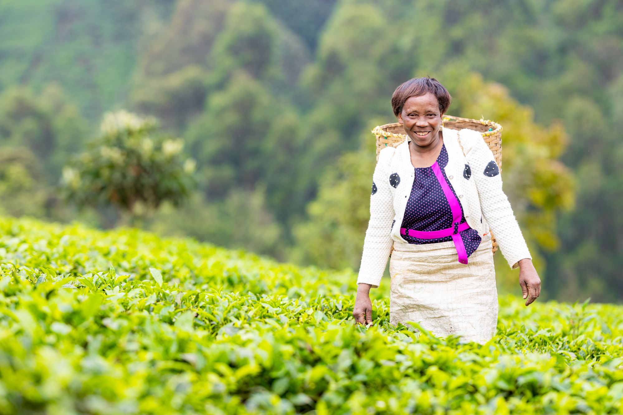 Martha Mukundi disse ao The Independent que a medida em que as mudanças climáticas estão afetando a agricultura a entristece