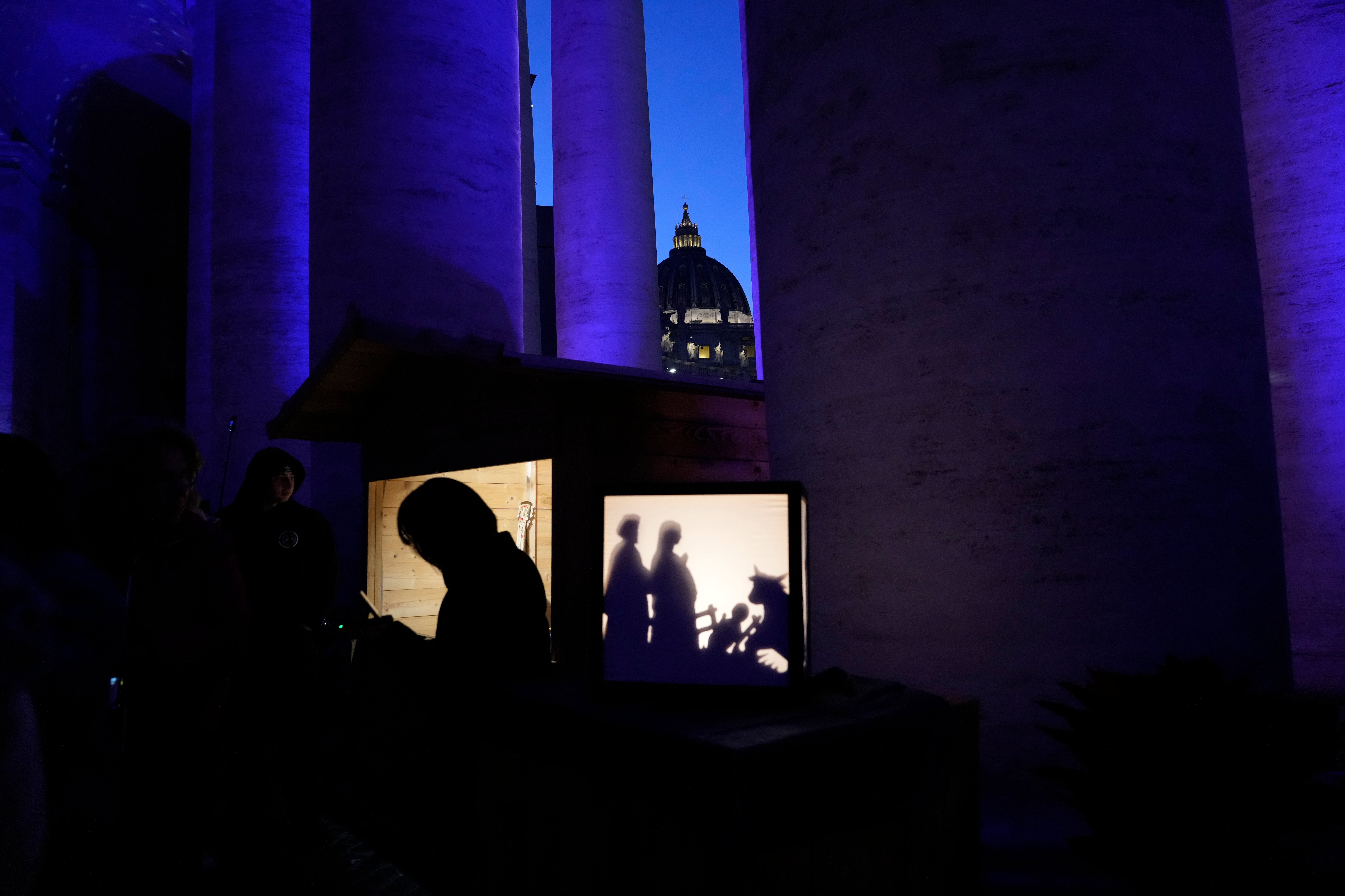 APTOPIX Vatican Nativity Exhibition