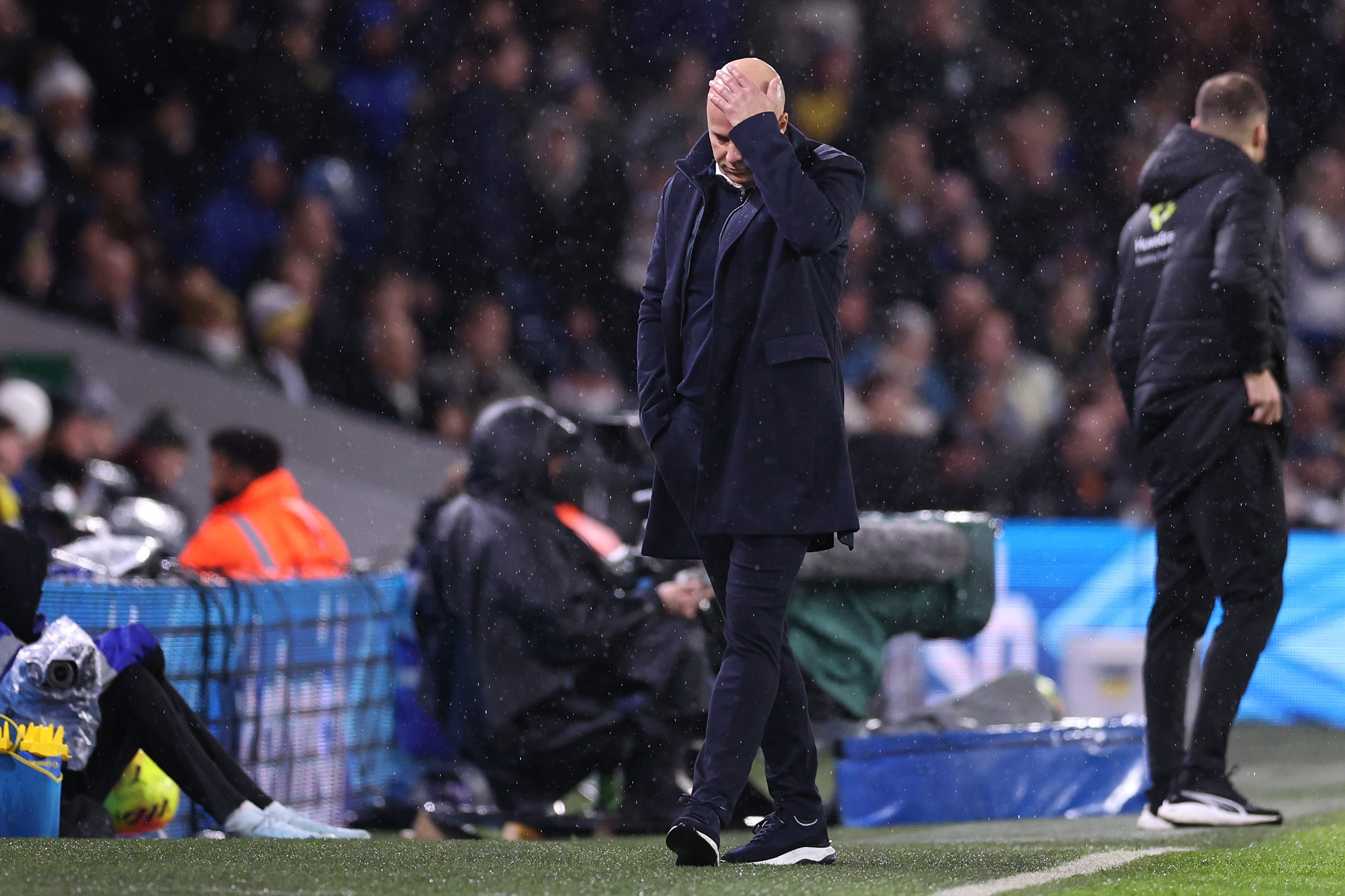 The situation adds increased pressure on Arne Slot, who has overseen a remarkable downturn in form this season