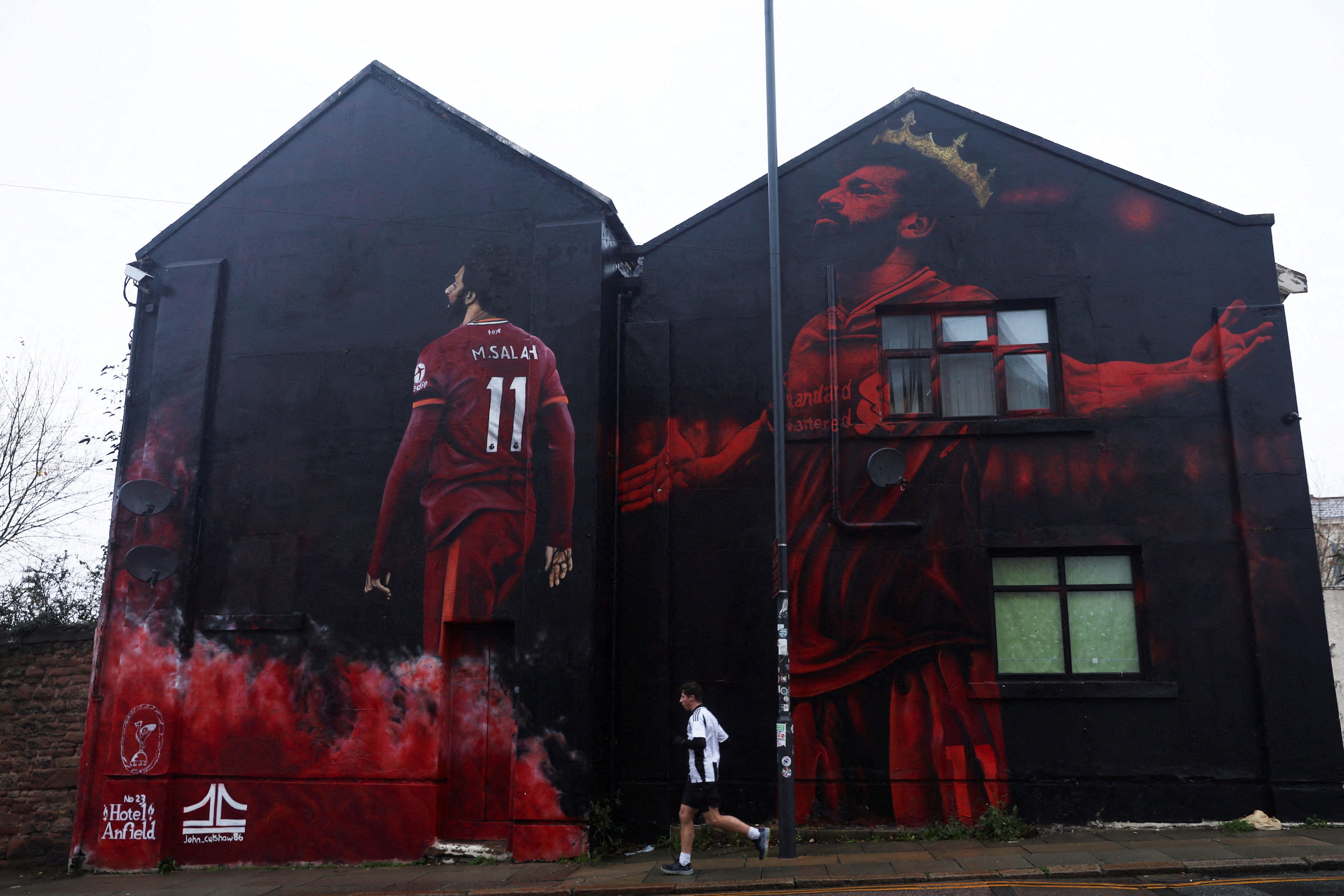 Salah has achieved club legend status at Liverpool, having scored 250 goals in 420 Liverpool appearances